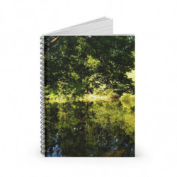 Spiral Forest Scene Notebook