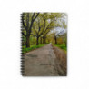 March Country Road Spiral Notebook for Nature Lovers