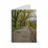 March Country Road Spiral Notebook for Nature Lovers