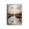 February River Spiral Notebook — Scenic Nature Journal