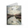 February River Spiral Notebook — Scenic Nature Journal