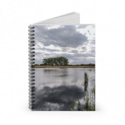 April Lakeside Spiral Notebook for Nature Lovers