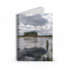 April Lakeside Spiral Notebook for Nature Lovers