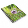 May Bumblebee on Wildflower Spiral Notebook Floral Nature