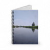 June Calm Lake Landscape Notebook