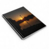 July Sunset Lake Spiral Notebook for Thoughts & Reflection