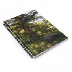 October Oak Tree Spiral Notebook for Nature Lovers