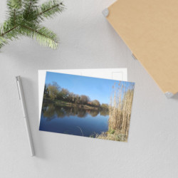 Fine Art Postcards — January Serene Lakeside