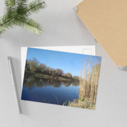 Fine Art Postcards — January Serene Lakeside