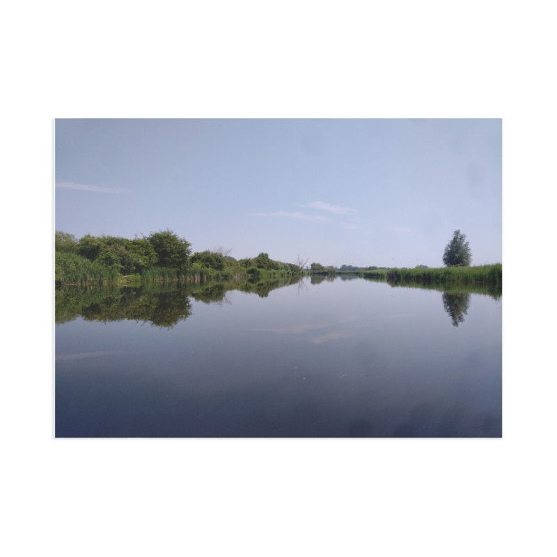Fine Art Postcards — June Calm Lake Scenery