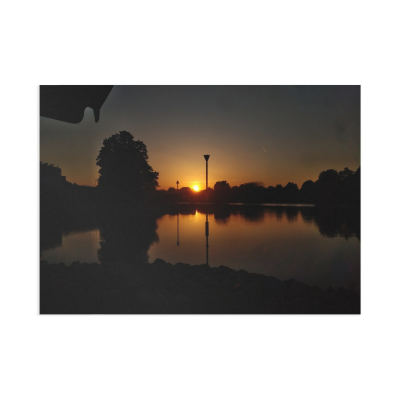 Fine Art Postcards — July Sunset Lake
