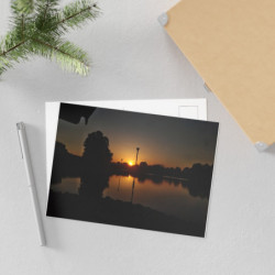 Fine Art Postcards — July Sunset Lake