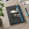 Color contrast notebook with gorgeous lake vista