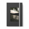 Color contrast notebook with gorgeous lake vista