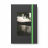 Color contrast notebook with gorgeous lake vista