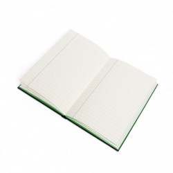 Color contrast notebook with gorgeous lake vista
