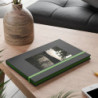Color contrast notebook with gorgeous lake vista