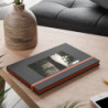 Color contrast notebook with gorgeous lake vista
